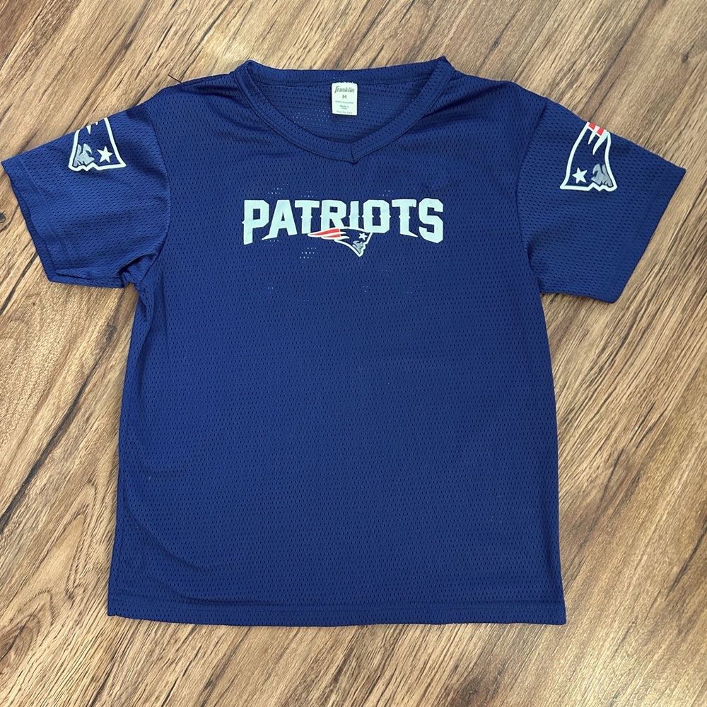Patriots Tom Brady Soft Mesh Youth Shirt